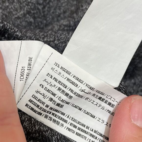 Abercrombie & Fitch gray viscose/elastane mini skirt, size XS - Picture 5 of 5